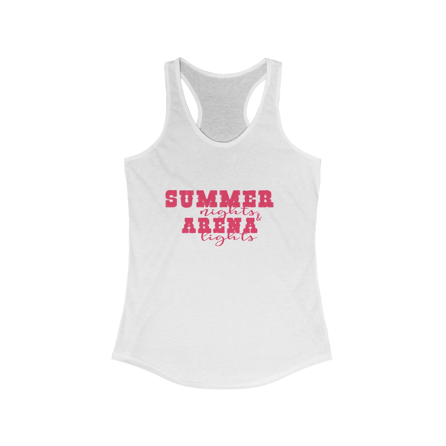 Summer Nights Arena Lights Racerback Tank for Women