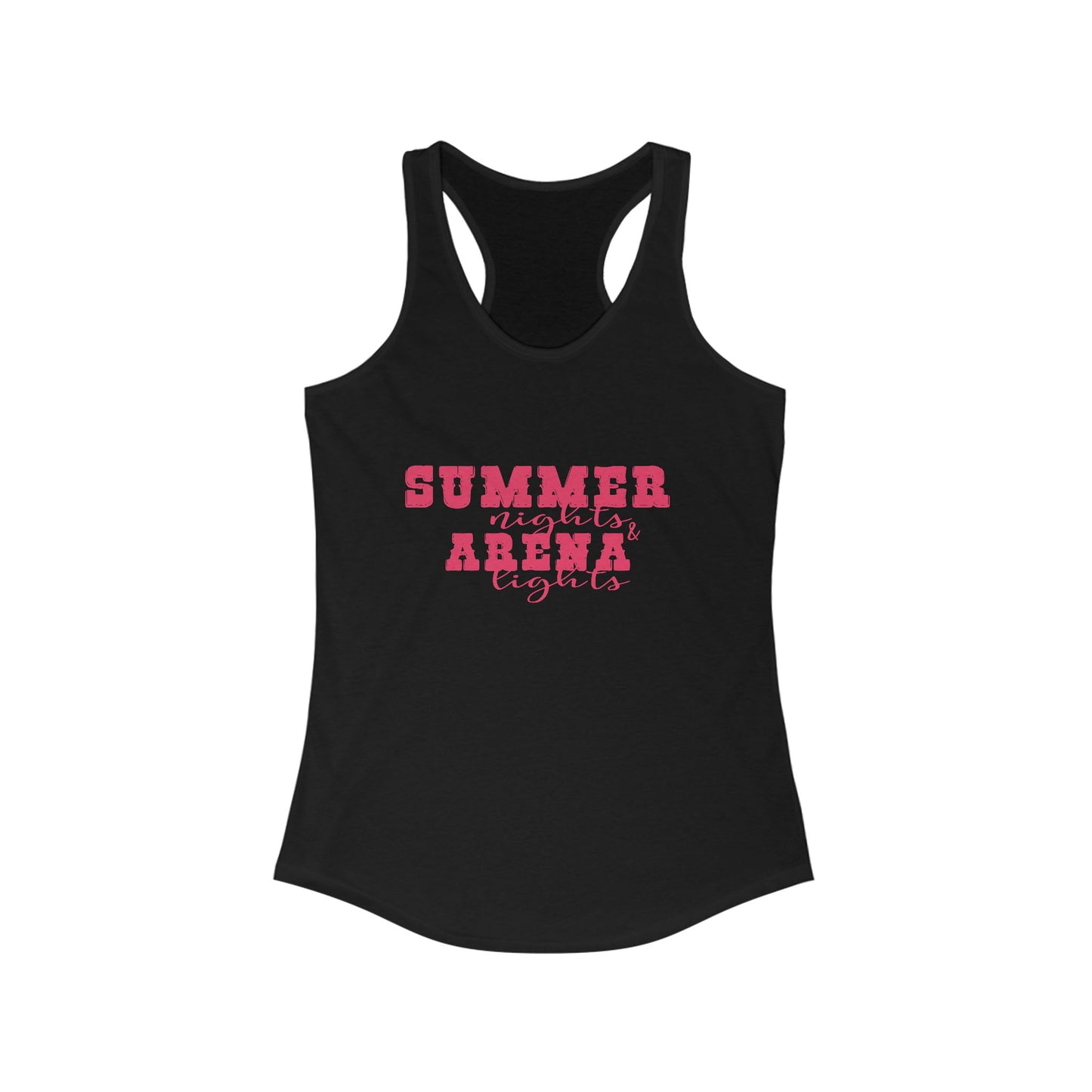 Summer Nights Arena Lights Racerback Tank for Women