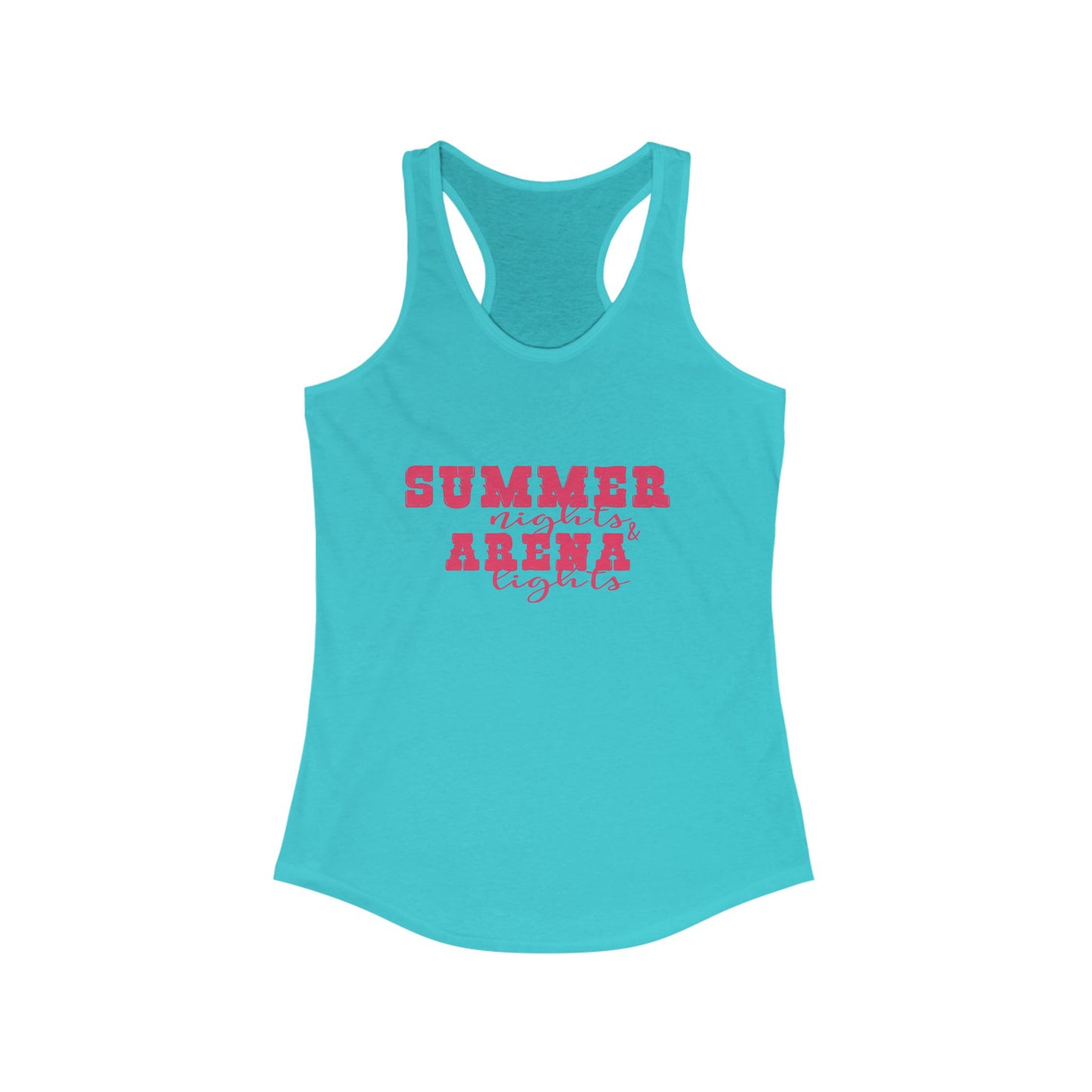 Summer Nights Arena Lights Racerback Tank for Women