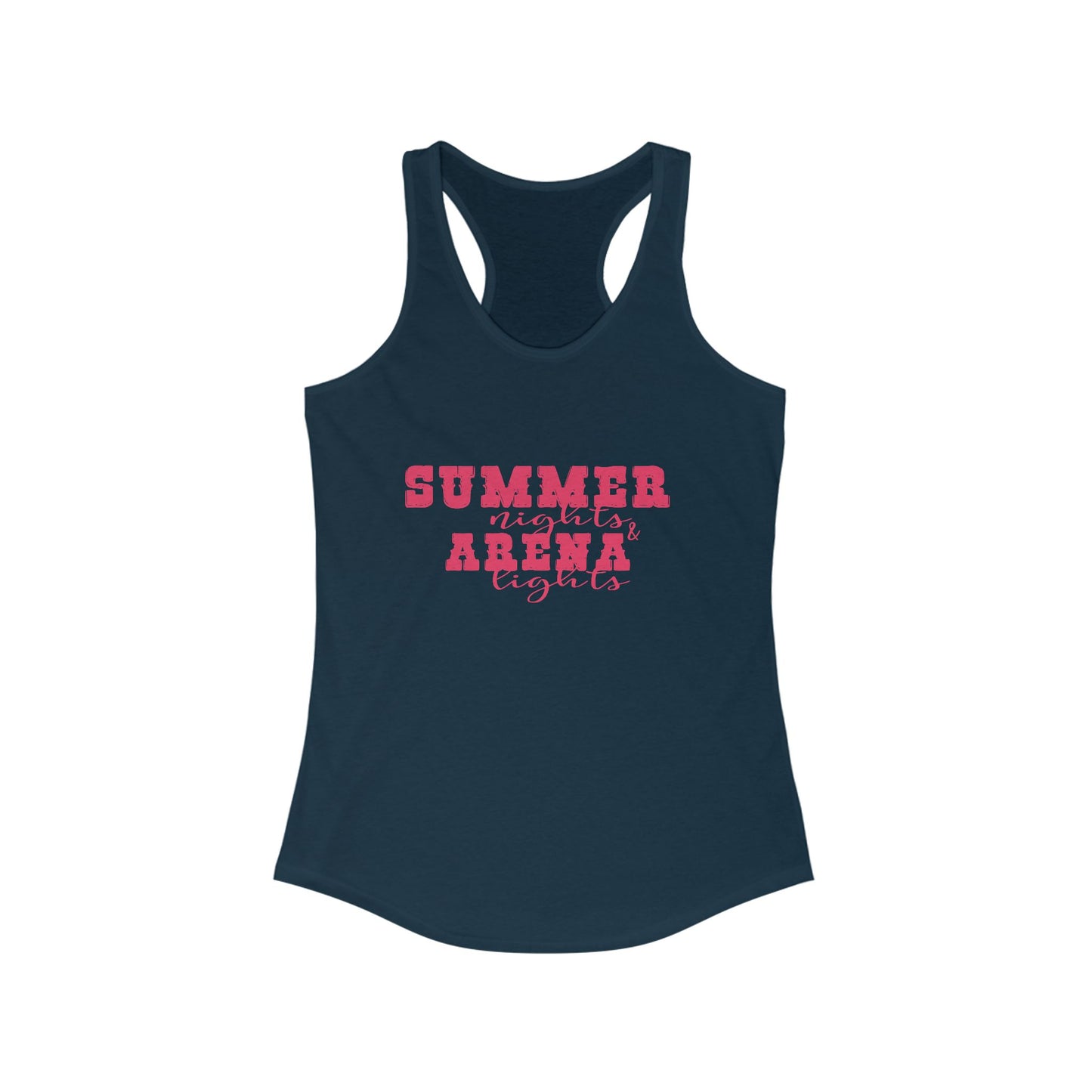 Summer Nights Arena Lights Racerback Tank for Women