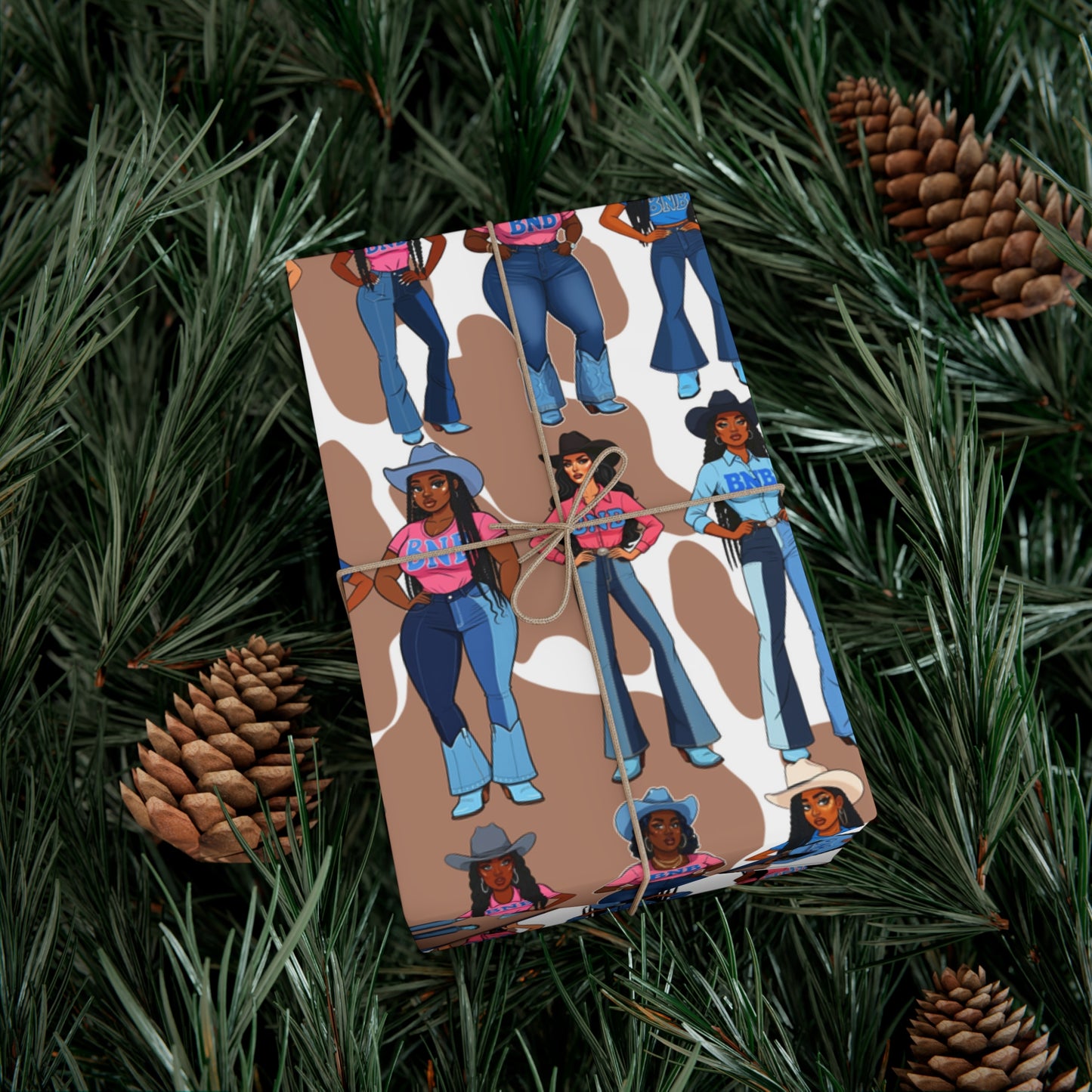 Belle Girls Wrapping Paper